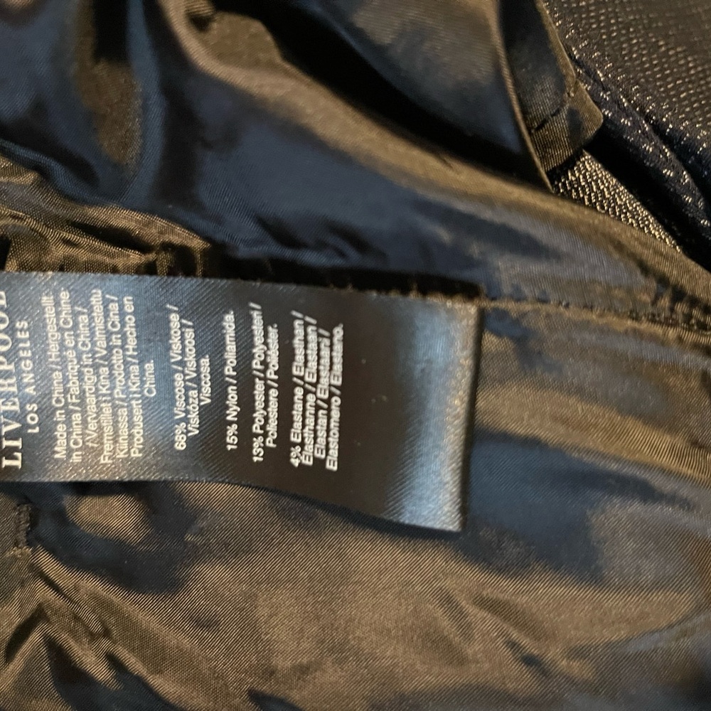 Liverpool Classic Dark Blue Dress Pants - Picture 8 of 8